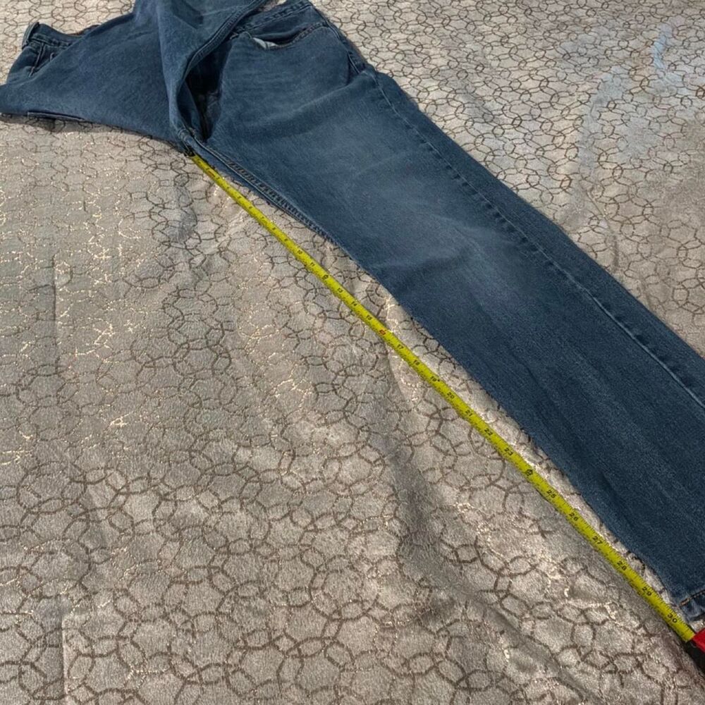 Levi-s Men's Blue and Navy Jeans - Picture 6 of 8